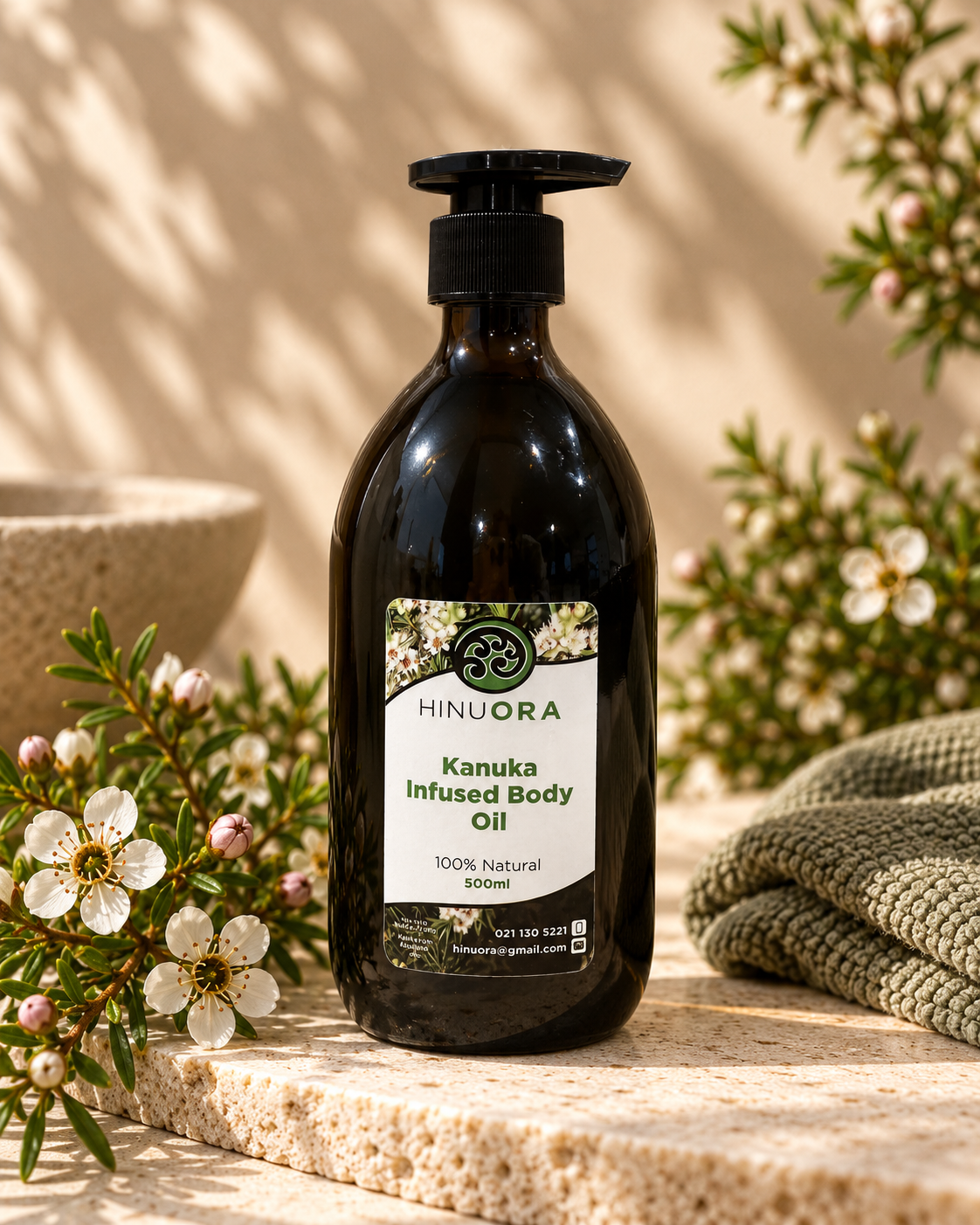 Kānuka Infused Body Oil