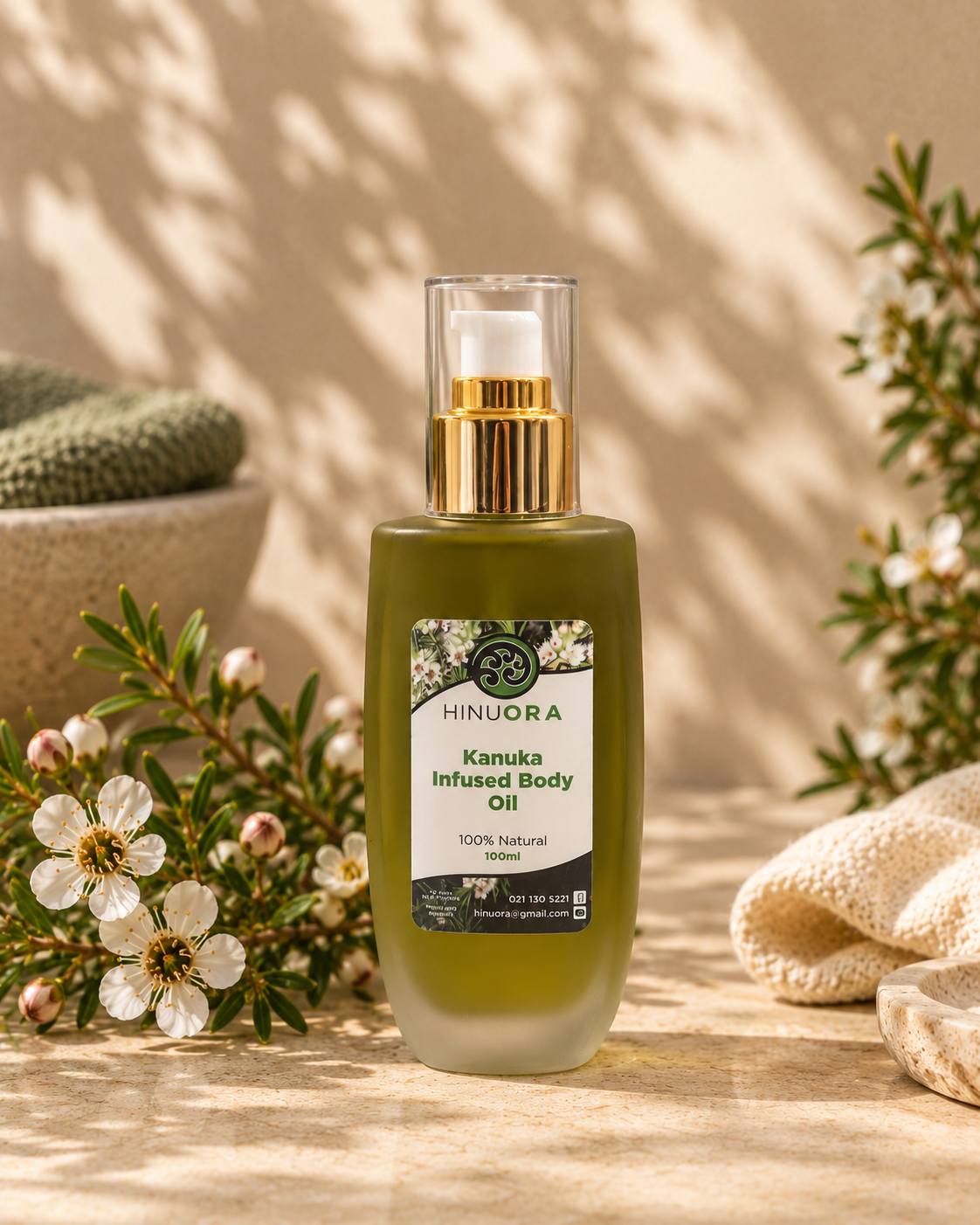 Kānuka Infused Body Oil