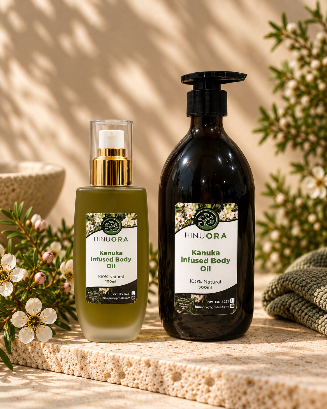 Kānuka Infused Body Oil