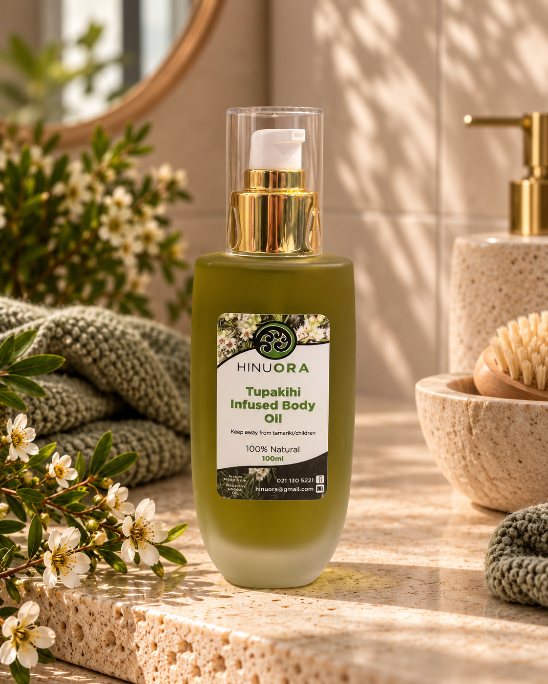 Tupakihi Infused Body Oil